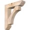 Ekena Millwork Westlake Slat Smooth Bracket w/ Offset Brace, Douglas Fir, 7 1/2"W x 30"D x 34"H BKT0806X30X34WTL06SDF - alternate 1